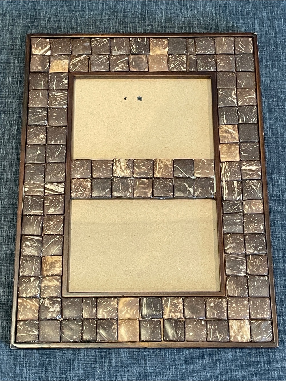Classic two-photo frame by Aaron Brothers Art Mart - fits 4x6 photos